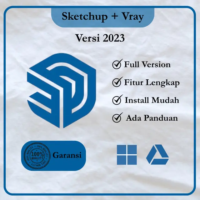 SketchUp Pro + V-Ray & Enscape